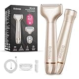 Women Electric Razor Rechargeable for Body: Painless Hair Removal - Electric Shaver for Face Legs Underarms Bikini