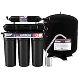 US Water Systems The American Made 5 Stage Reverse Osmosis Water Filter – Made in USA, BPA-Free, High-Efficiency, Lifetime Support - Chrome Faucet