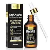 5% Minoxidil Hair Growth Serum Oil For Men and Women, Biotin Hair Serum, Safest Hair Regrowth Treatment, Prevent Scalp Hair Loss 60ml / 2.11 fl.oz
