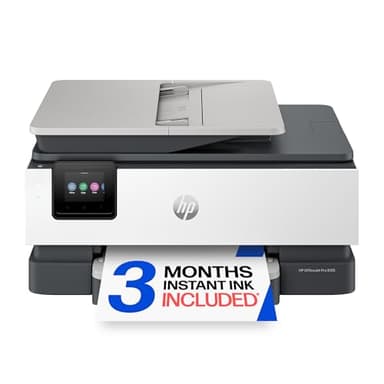HP OfficeJet Pro 8125 Wireless All-in-One Color Inkjet Printer, Print, Scan, Copy, ADF, Duplex Printing Best-for-Home Office, 3 Month Trial of Instant Ink Included, AI-Capable (C2VJ4A)