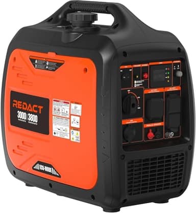 3800W Lightweight Portable Inverter Generator with Clean Power for Home, Camping, RV, Tailgating & Emergencies | Eco-Mode, CO Protection, Parallel Ready, Ultra-Quiet Gas Generator