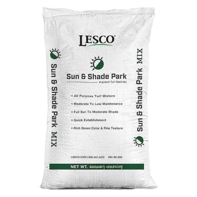 Lesco Sun & Shade Park Grass Seed - 10 lbs. Non-Returnable - Covers 1,000-2,000 sqft.