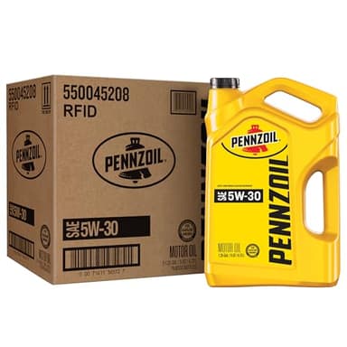 Pennzoil 5W-30 Motor Oil, 5 Quart (3 Pack)