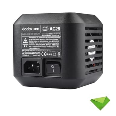 EACHSHOT Godox AC-26 Adapter for AD600Pro AD600 PRO II, Flashpoint XPLOR 600 Pro Witstro Outdoor Flash Monolights (Godox AC-26)