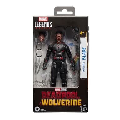 Marvel Legends Series Marvel's Blade, Marvel Studios' Deadpool & Wolverine Movie Collectible 6-Inch Action Figure Gift