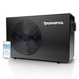 VARMINPOOL 30,000 BTU Pool Heat Pump Up to 8000 Gallons, WIFI Capable, Pool Heater for Above Ground Pool, Smart Inverter, Electric Pool Heaters for Above and In Ground Pools and Spas