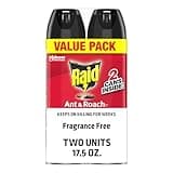 Raid® Ant & Roach Killer Spray, Fragrance-Free, 17.5 Oz, Pack of 2