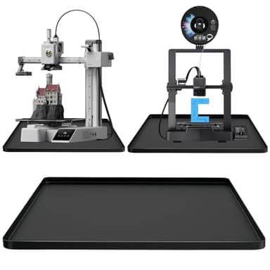 Frezonika Silicone Mat for 3D Printers, Anti-Slip Pad Compatible with Flashforge, Comgrow, Elegoo, Bambulab and Most of 3D Printers, Desk Surface Protector 3D Printer Accessories(Large-23.6x15.8)