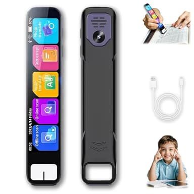 Pen GPT, Scansense AI Scanning Smart Pen Instant Ai Answers, AI Pen Offline Translation (150+ Languages), Instant Ai Answers for Math, History & More, Scan Pen with Voice Recording (1PC)