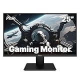 Pixio PX257 Prime 24.5 inch (24 inch / 25 inch Equivalent) 144Hz Refresh Rate FHD 1080p Resolution Fast Nano IPS Panel 1ms GTG Response Time Gaming Monitor with Adaptive Sync Compatible as 24 inch