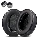 Replacement Heaphone Ear Pads Cushions for Sennheiser HD4.50BT HD4.50BTNC HD 4.50SE HD4.40BT HD 400S HD 350BT,Headset Earpads for Sennheiser with Durable Leather and Comfortable Sponge-Black Color