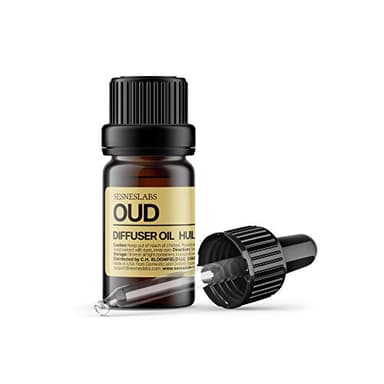 Oud Diffuser Oil, Niche Scent, Luxury Chinese Pepper, Rosewood, Cardamom, Vetiver, Oud, Tonka Bean, Musk Essential Oils Blend for Ultrasonic Diffuser Scent Projects(.33 oz/10 ml)…