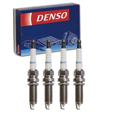 4 pc DENSO Iridium Long Life Spark Plugs compatible with Toyota Corolla 1.8L L4 2009-2015