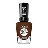 Sally Hansen Miracle Gel™, Been There, Dune That, Long Lasting, Gel-Like Formula, No UV Lamp Needed, Brown Nail Polish