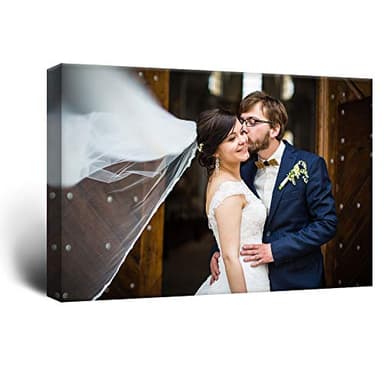 wall26 Personalized Photo to Canvas Print Wall Art - Custom Your Photo On Canvas Wall Art - Digitally Printed (16" x 24")