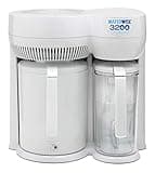Waterwise 3200 Countertop Water Distiller System for Home and Office, 1 Gallon Tritan Carafe Collector