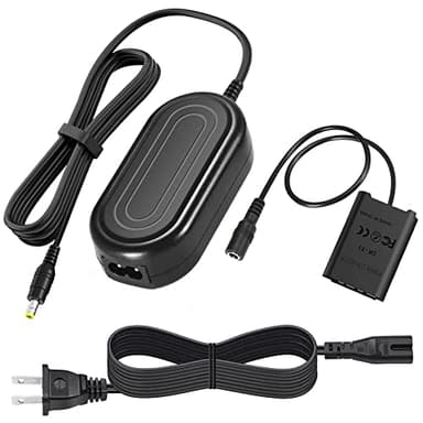 Gonine ZV1 NP-BX1 Dummy Battery for Sony and AC-LS5 Continuous Power Supply AC Adapter, Compatible with Sony ZV1 ZV-1 II, ZV1F ZV-1F, DSC-RX1 RX1R, RX100 II III IV V VI VII Cameras.