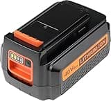powerost 40V MAX Lithium Battery: Replacement for Black and Decker 40 Volt LBX2040 LBXR2036 LBXR36 LBX1540 LBX2540 Compatible with 36V Li Ion Charger