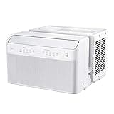 Midea U Inverter Window Air Conditioner 10,000BTU, The First U-Shaped AC with Open Window Flexibility, Robust Installation,Extreme Quiet, 35% Energy Saving, WiFi,Alexa,Remote, Bracket Included (Renewed)