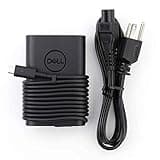 Laptop Charger 65W Watt USB Type C AC Power Adapter Include Power Cord for Dell Latitude 3400 3500 5290(2in1) 5300 5400 5500 7200(2in1) 7300 7400(2in1), LA65NM170 HA65NM170,02YK0F 0M1WCF