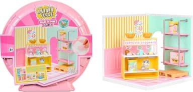 MGA's Miniverse Make It Mini Spaces Ice Cream Shop, Building Set, Customize, DIY Crafts, Rooms, Hobby, Collectors, Display, Gifts, 8+