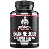 Dr. Emil - L Arginine (3150mg) Highest Capsule Dose - Nitric Oxide Supplement for Vascularity, Endurance and Heart Health (AAKG and HCL) - 90 Tablets