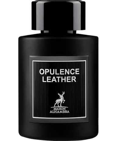 Maison Alhambra Opulence Leather for Men Eau de Parfum Spray, 3.4 Ounce / 100 ml