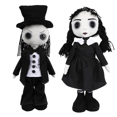 Varuotu 21" Gothic Haunted Doll Scary Living Dead Dolls Creepy Revenge Voodoo Doll Halloween Decoration Toy Gag Gifts