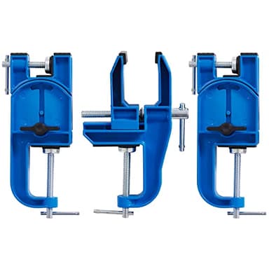 XCMAN All Metal Alpine Ski and Snowboard Vise for Ski Tuning and Waxing Adjustable Angle and Height Durable and Stable - Jaw opens up to 100mm