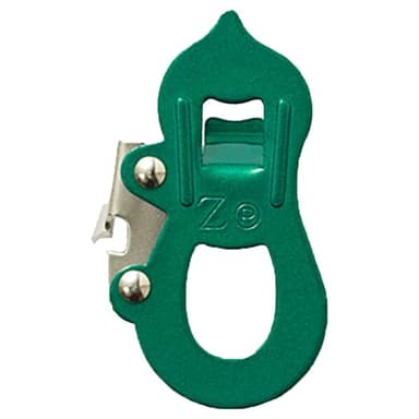 Japanese Metal Can Opener, Stainless Steel, Hyotan Design, Green, Made in Tsubame, Japan