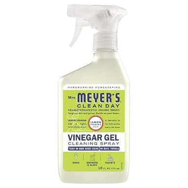Mrs. MEYER'S 1028522 16 oz Clean Day Lemon Verbena Scent Concentrated Vinegar Gel Cleaner Liquid Spray - Pack of 6
