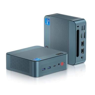 BOSGAME Mini PC Intel Core i9 12900H(14C/20T, up 5.0 GHz), 32GB DDR5 RAM 1TB PCIe SSD, Mini Desktop Computer Dual 2.5GbE/4x USB3.2/HDMI/DP/Thunderbolt 4