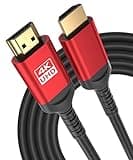 ALLEASA 50FT 4K HDMI Cable, High Speed with HDR10 & HDCP2.2, CL3 Rated for in-Wall Installation, Compatible with Roku TV, Laptop, PC, HDTV, Gaming Consoles