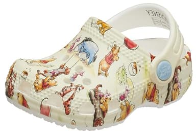 Crocs Unisex-Child Infant Littles Clogs, Baby Shoes for Girls and Boys, Winnie The Pooh, 2-3 Infant
