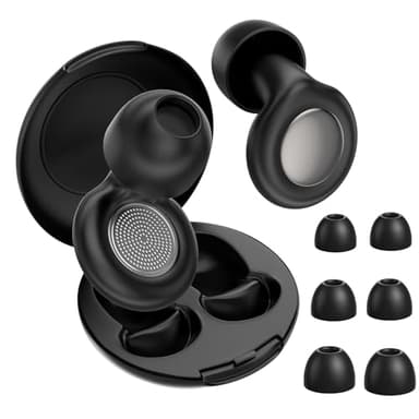 ZEEOYAN Ear Plugs for Sleeping 45dB Noise Cancelling Ear Plugs for Concerts, Silicone Earplugs Reusable Concert Ear Plug, Music Festivals, Raves, Musicians, Motorcycles, Wind Noise