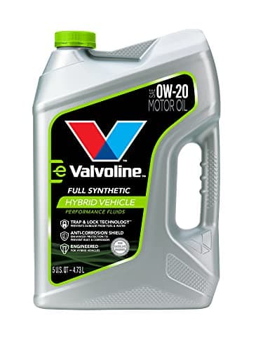 Valvoline Hybrid Vehicle 0W-20 Full Synthetic Motor Oil 5 Quart
