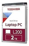 Toshiba HDWL120XZSTA L200 2TB Laptop PC Internal Hard Drive 5400 RPM SATA 6Gb/s 128 MB Cache 2.5" 9.5mm Height - 2000 Internal Bare/OEM Drive