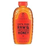 Nate's 100% Pure, Raw & Unfiltered Honey - Award-Winning Taste, 32oz. Squeeze Bottle