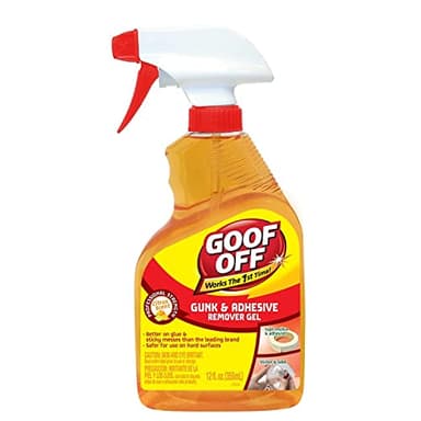 Goof Off FG790 Gunk Adhesives Remover, 12 oz, Bottle,