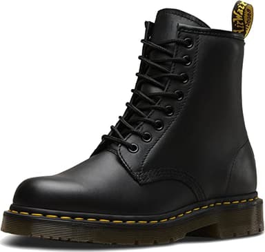 Dr. Martens 1460 Originals 8-Eye, Unisex, Black, Soft Toe, Slip Resistant, 6 Inch Boot (8.0 MW)