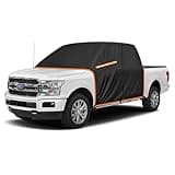 for Ford F150 Super Crew Car Cover, Full Door Cab Cover for Ford F150 Truck Cover, Waterproof UV Resistant Half Car Cover Fit for F150 Super Crew Cab