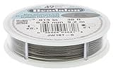 Beadalon 49 Strand Bead Stringing Wire, Bright.013 Inch, 30 Feet