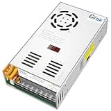 DROK 48V Power Supply, AC 110V/220V to DC 0-48V 10A 480W Buck Converter, Adjustable Variable LED Adapter Regulated 5V 12V 24V 30V 36V 48V Volt Voltage Transformer 10A Amp Charger for Lab CCTV