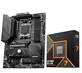 Micro Center AMD Ryzen 7 9700X 8-Core 16-Thread Unlocked Desktop Processor with MSI MAG B650 Tomahawk WiFi AM5 DDR5 Gaming Motherboard