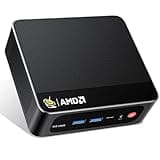 Beelink Mini PC AMD Ryzen 7 5850U Up to 4.4GHz 8C/16T, SER5 16GB RAM 1TB SSD Graphics 8core 2000 MHz, M2 SSD NVME 2280 Mini Computer WiFi 6/BT5.2/HDM/DP/USB3.2,Gaming/Office