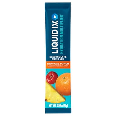 LIQUID IV Tropical Punch Hydration Drink Mix, 0.56 OZ