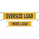 Keeper - 18" x 84" Reversible Oversize/Wide Load Banner with Grommets