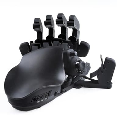 AZERON Gaming Keypad, Programmable One Handed Gaming Keyboard, with Hall Effect Analog Thumbstick and 30 Programmable Keys, 3D Printed Customized Keypad, for Righties (Black, Cyborg ll)