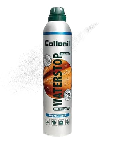 Collonil Waterstop Protecting Spray 10.14  fl oz – Suede Protector Spray, Waterproof Spray for Shoes, Leather Shoe Protector Spray – PFAS Free, UV Protection – Made in Germany