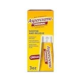 Aspercreme Original Pain Relief Cream for Arthritis, Joint & Muscle Pain, Non-Greasy Topical Analgesic with Moisturizing Aloe & Max-Strength 10% Trolamine Salicylate, 3 oz.